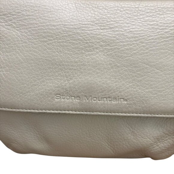 STONE MOUNTAIN Vintage Hobo Shoulder Bag Multiple Openings Pockets Excellent! - Picture 2 of 9